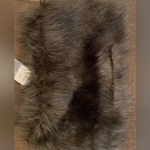 Club Monaco Faux Fur Scarf